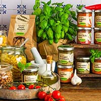 Pesto und Pasta