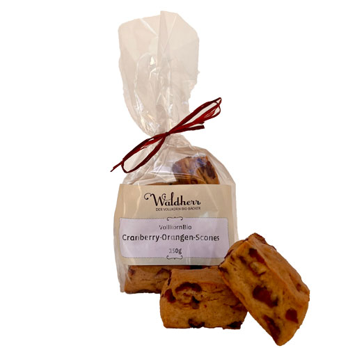Cranberry-Orangen-Scones Vollkorn 150g