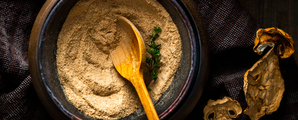 Steinpilz Thymian Salz